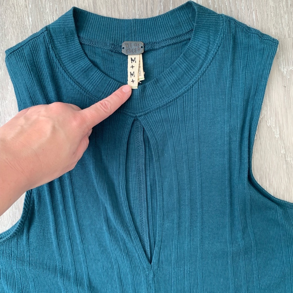 Free People High Neck Tank Top - Picture 2 of 5